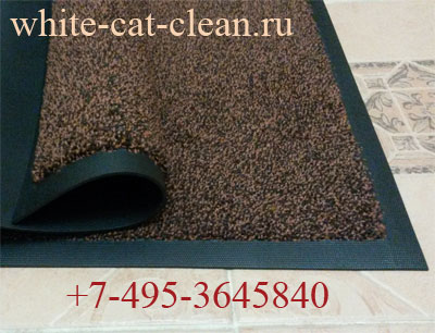 Компания «Белый кот»: Ковер грязезащитный «ПРОФИ» (60х85 см) антрацит, коричневый, синий - Есть в наличии!