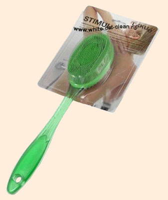Компания «Здоровая уборка» :  Щетка "Душ-массаж" с ручкой от LEKUE (голубая, розовая, зеленая).